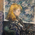 "Blonde Woman" Oil Painting