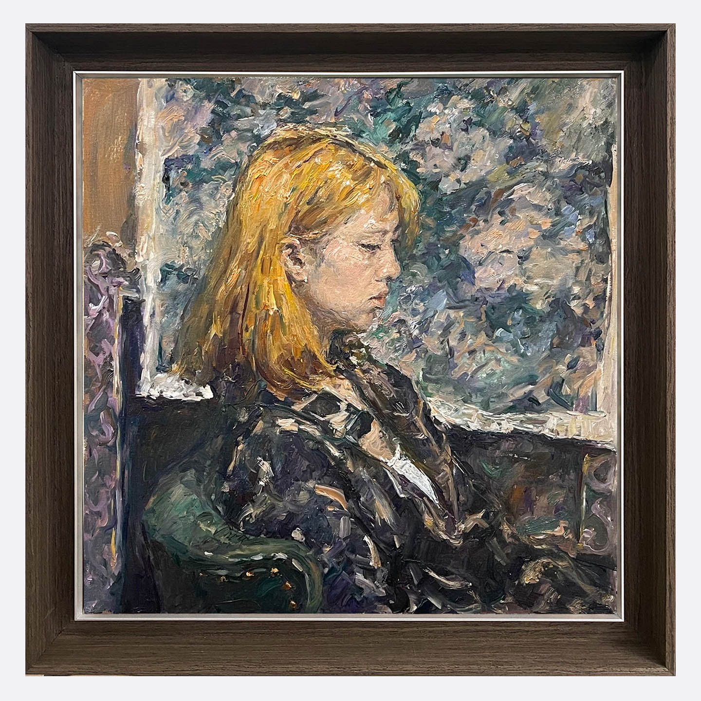 "Blonde Woman" Oil Painting