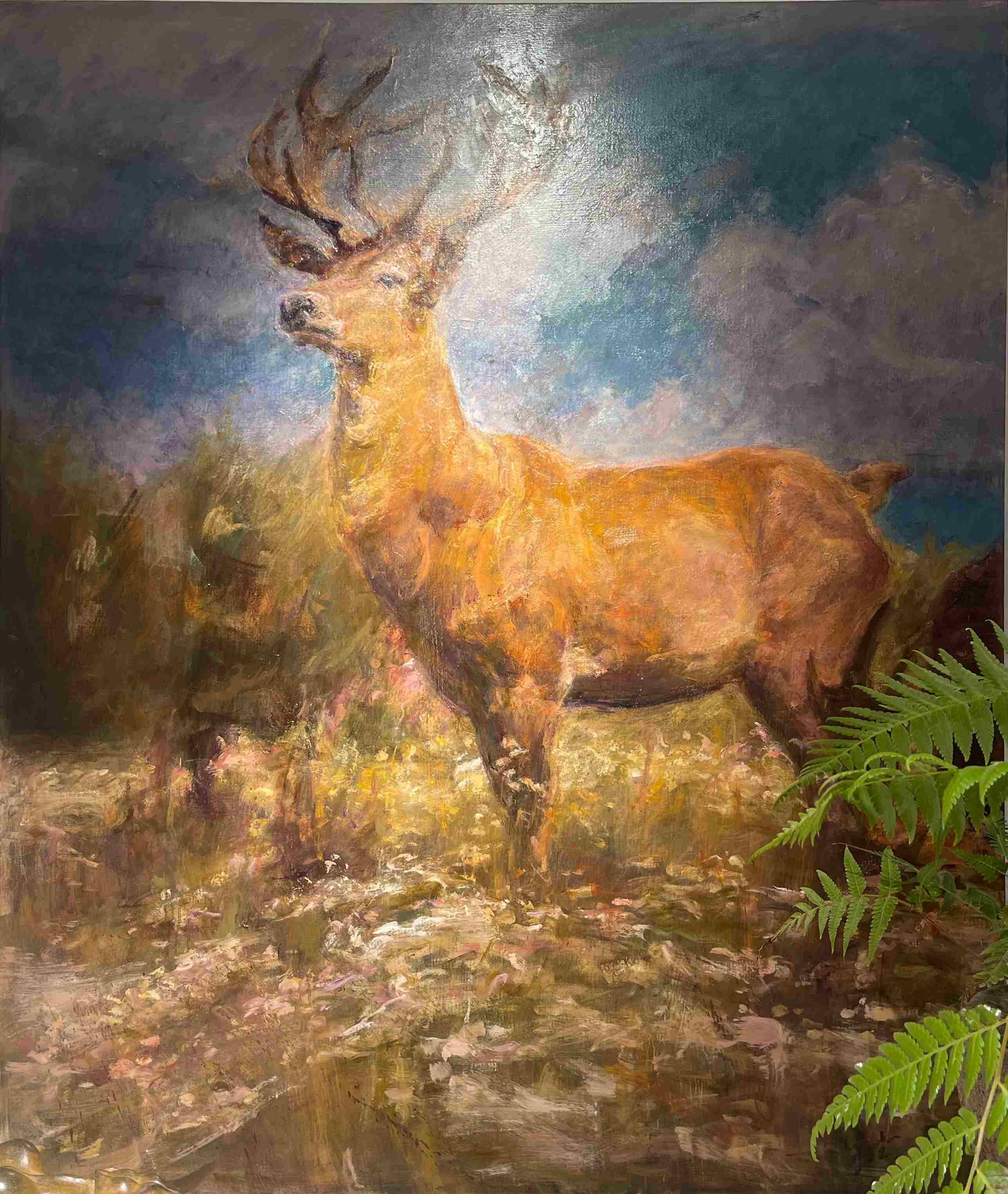 "Deer Collection01" Oil Painting