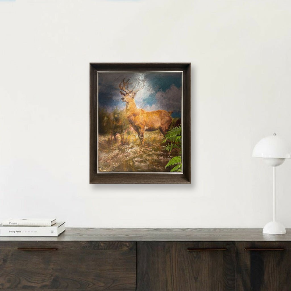 "Deer Collection01" Oil Painting