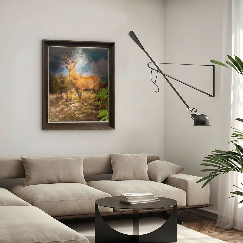 "Deer Collection01" Oil Painting