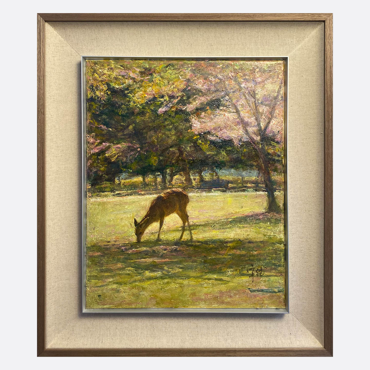 "Deer Collection03" Oil Painting