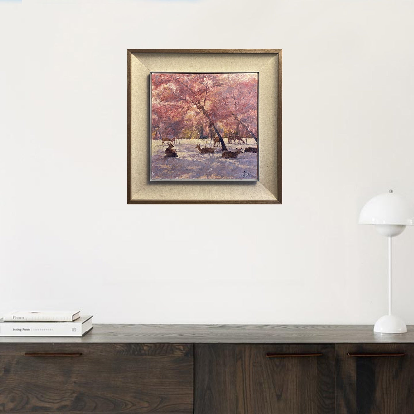 "Deer Collection04" Oil Painting