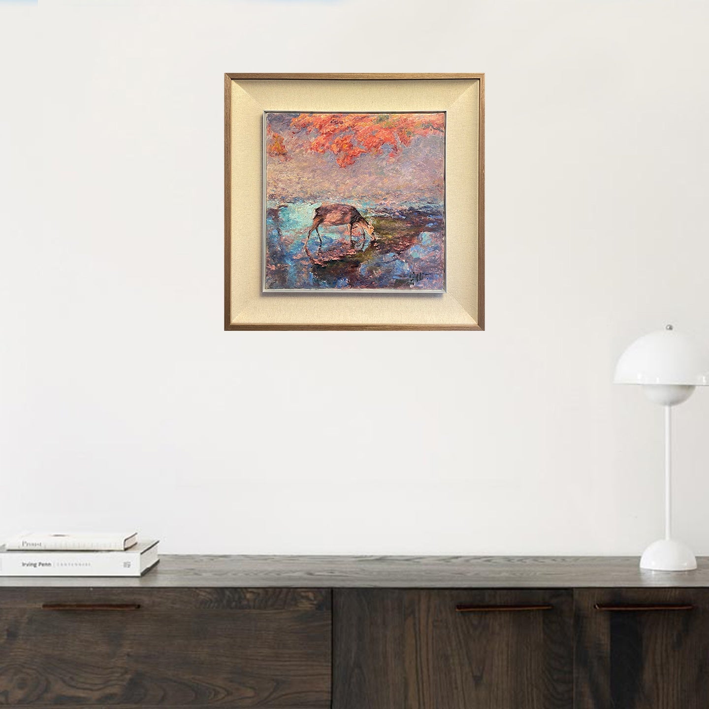 "Deer Collection05" Oil Painting