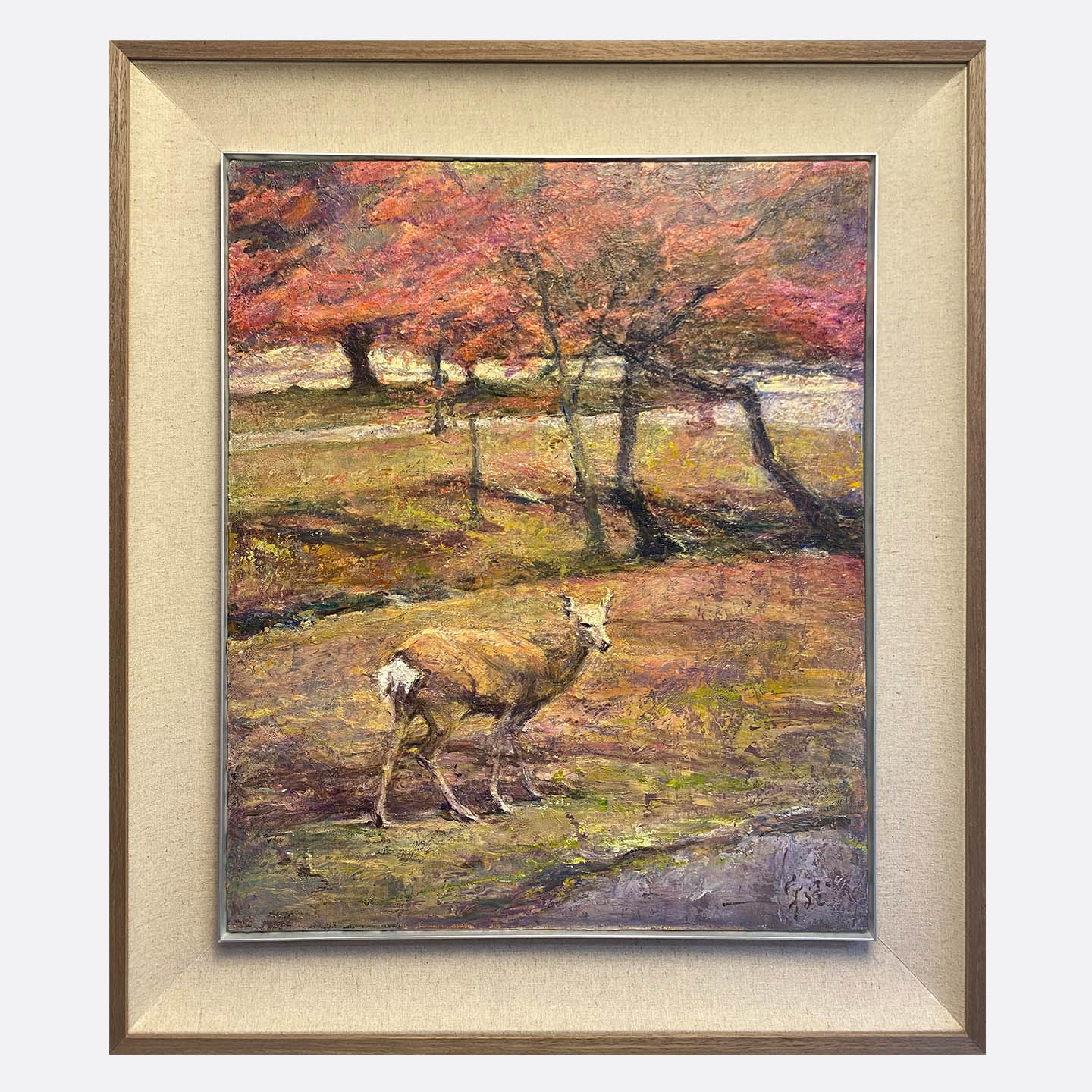 "Deer Collection06" Oil Painting