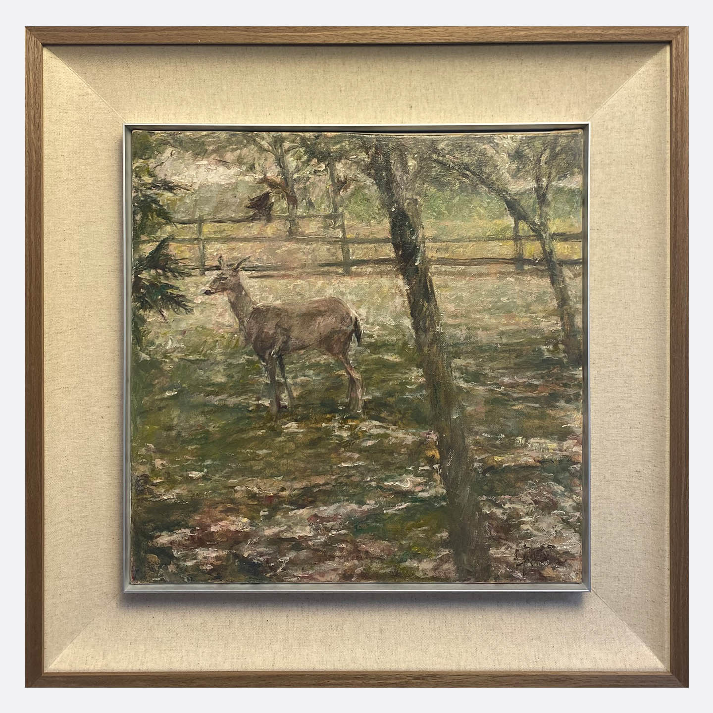 "Deer Collection08" Oil Painting