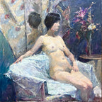 "Naked Woman" Oil Painting