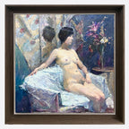 "Naked Woman" Oil Painting