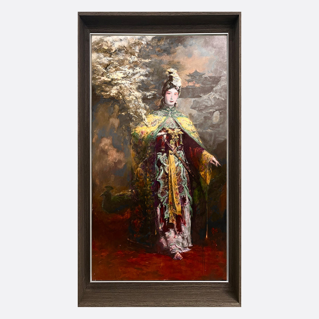 "Oriental Drama Actor" Oil Painting