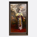 "Oriental Drama Actor" Oil Painting