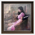 "Portrait of a Lady at Her Toilette" Oil Painting