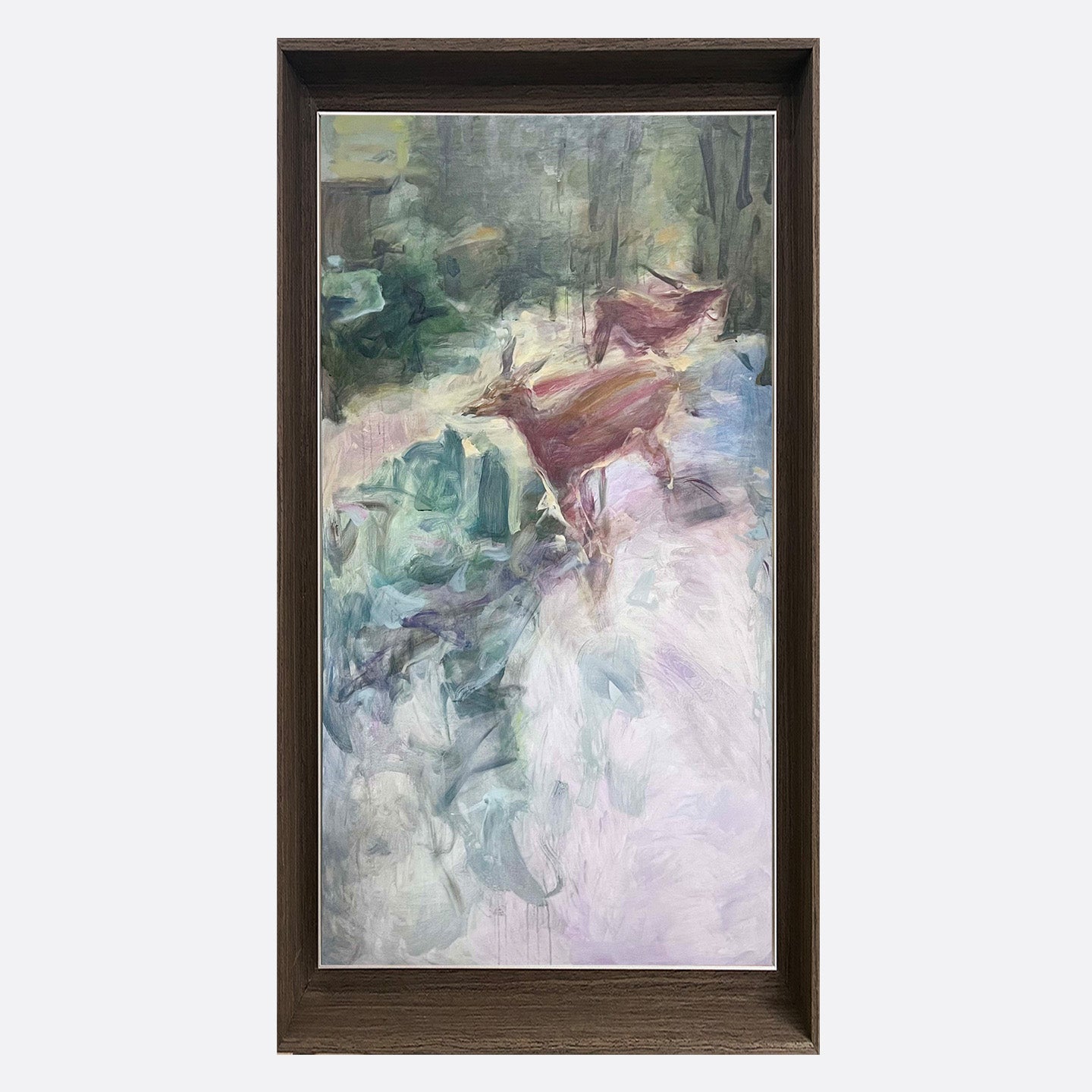 "Shadows of the Garden" Oil Painting