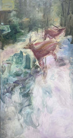 "Shadows of the Garden" Oil Painting