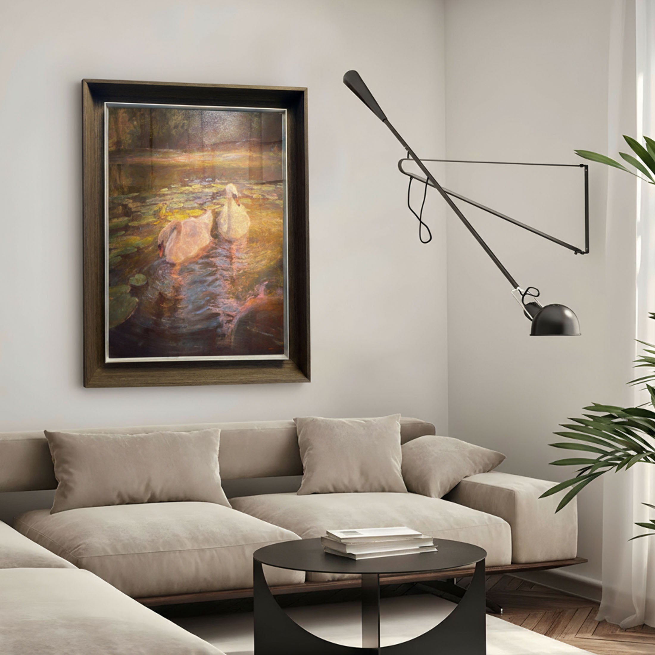 "Swan Collection01" Oil Painting