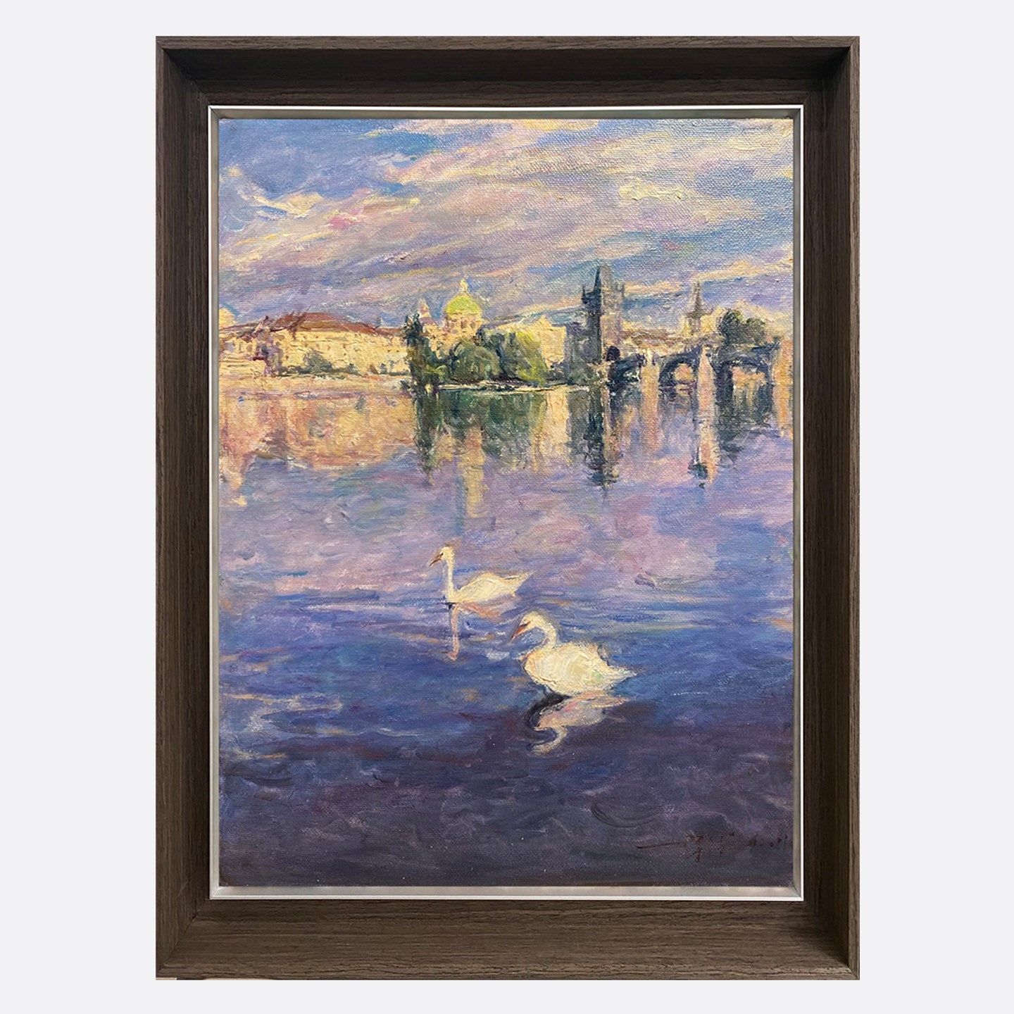 "Swan Collection03" Oil Painting