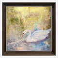 "The Swan in Soft Light" Oil Painting